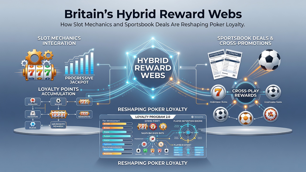 Detailed view of a hybrid loyalty dashboard displaying slot spins, sports accumulators, and poker rakeback combined