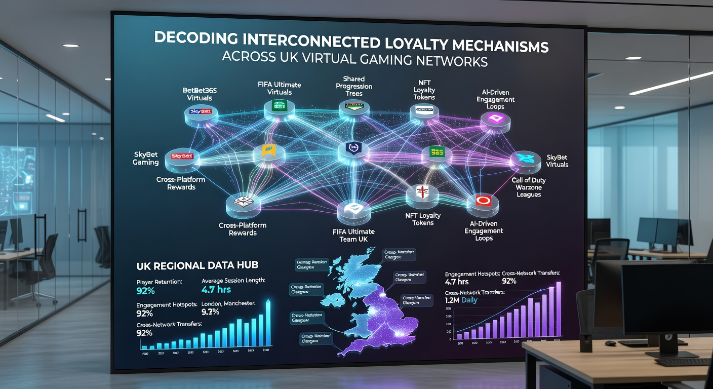 Diagram illustrating data flows between loyalty programs in British online gaming ecosystems