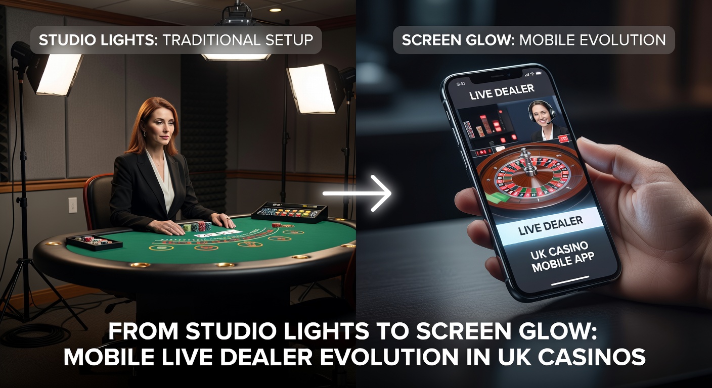 Smartphone screen displaying a live blackjack game with dealer dealing cards, chat active, and mobile betting interface optimized for touch controls