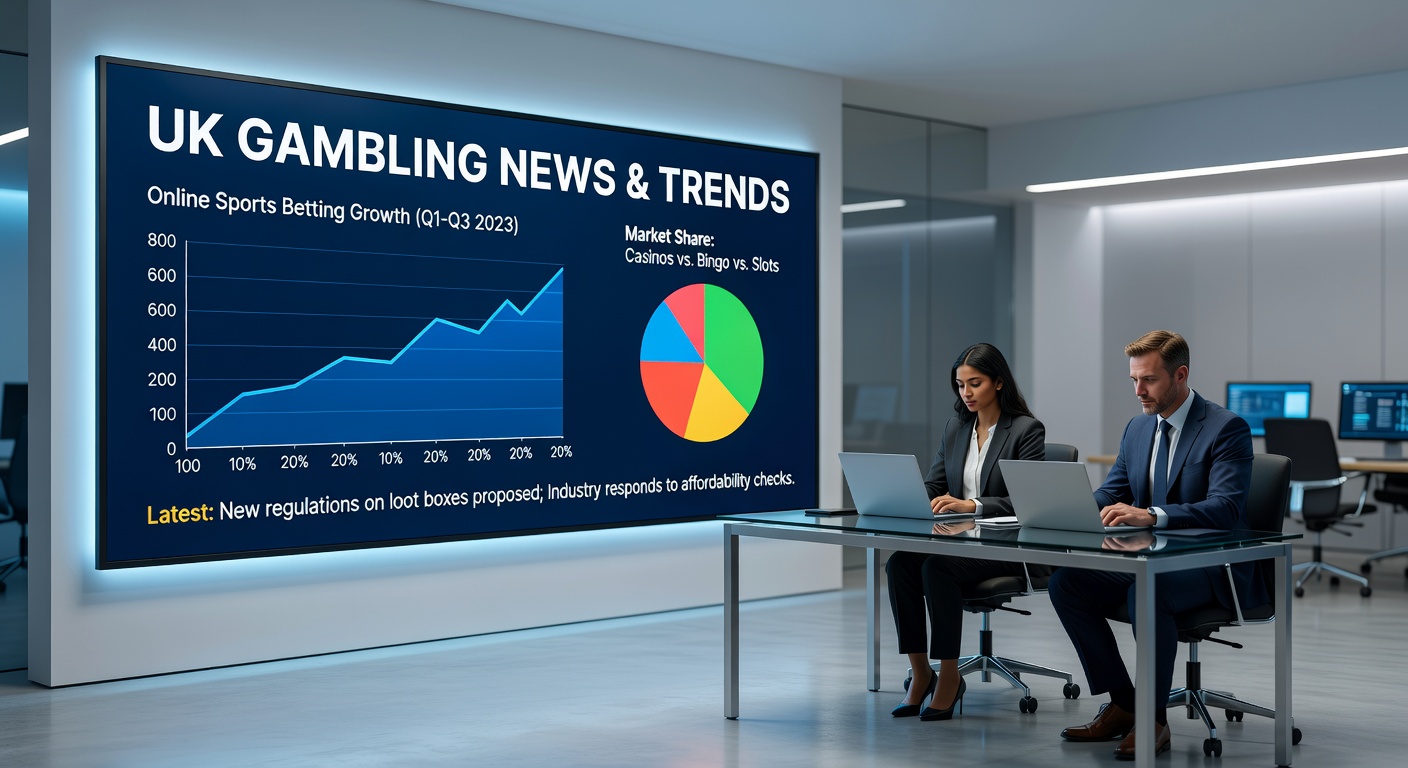 Chart displaying quarterly Gross Gambling Yield trends for UK online gambling up to December 2025