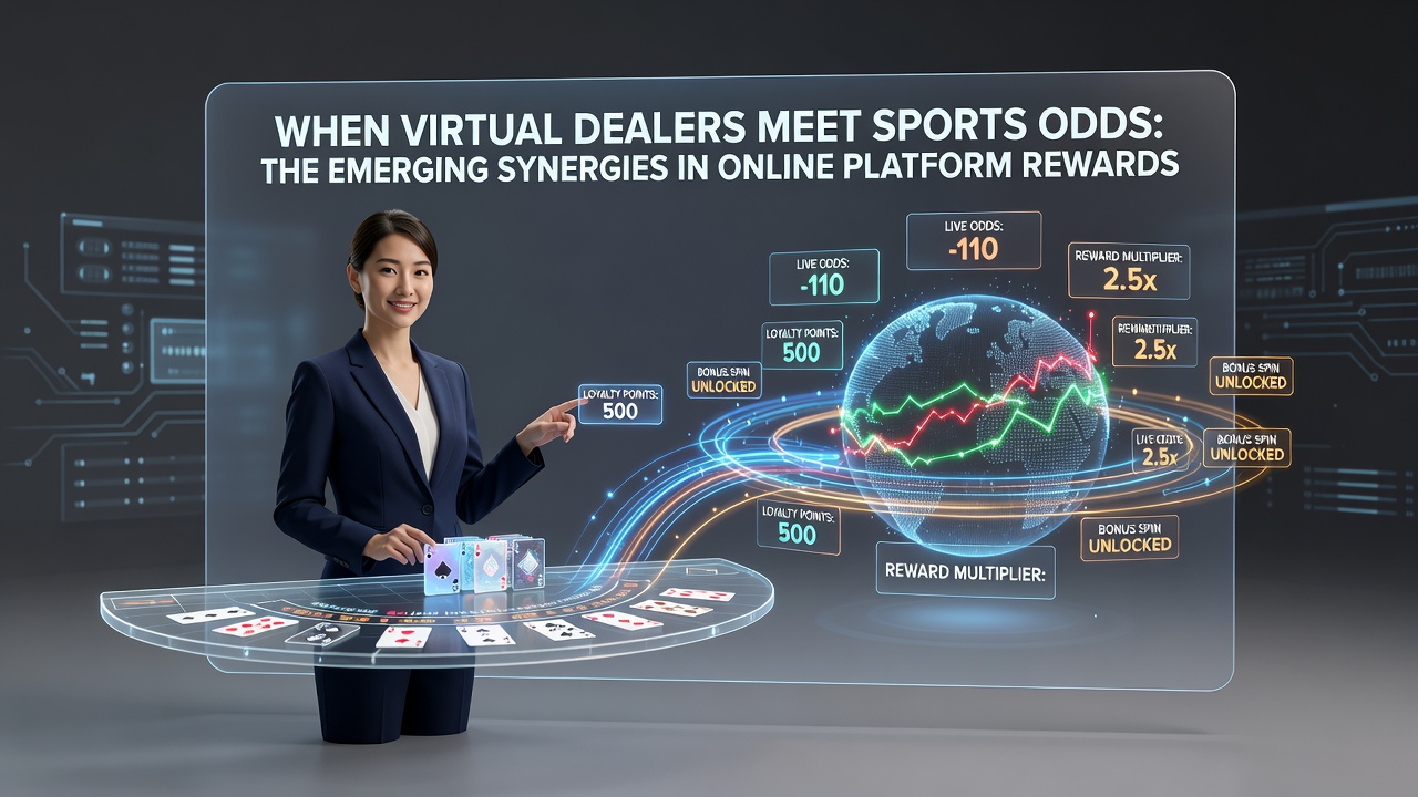 Sports betting dashboard with live dealer rewards overlay showing point conversion options and bonus eligibility indicators